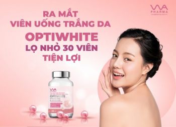 VNUA Pharma ra mắt phiên bản lọ nhỏ tiện lợi của viên uống sáng da Optiwhite